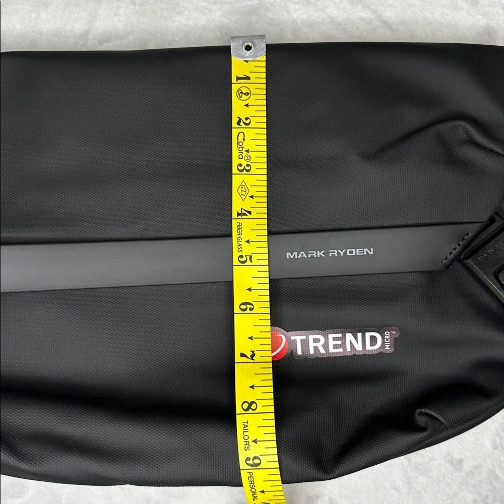 Mark Ryden Postman Black Crossbody Messenger Bag